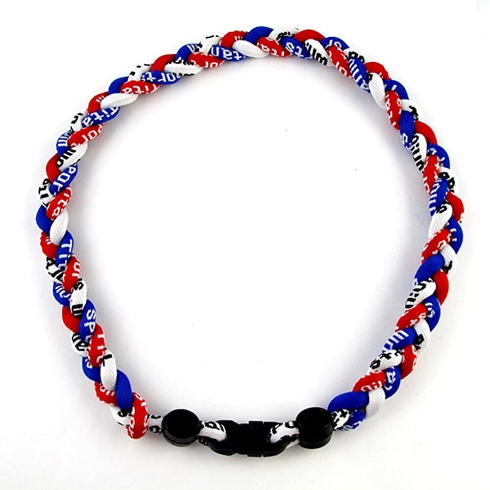 BASEBALL NECKLACE FOR IMPROVED CIRCULATION